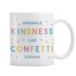 Personalised Kindness Like Confetti Mug -Personalise Store 220211770000 1