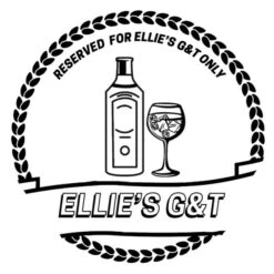 Tabblue Personalised Bluetooth Side Table With Surround Sound - White - G&T Sticker -Personalise Store bluetooth table g t sticker 3 1