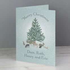 Personalised A Winter's Night Card -Personalise Store gc00519 4