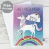 Personalised Unicorn Card 2 Personalised Unicorn Card -Personalise Store gc00522