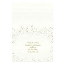 Personalised "You're Leaving To Have A Baby" Card -Personalise Store gc00536 3
