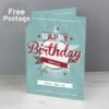 Personalised 50s Retro Card 2 Personalised 50s Retro Card -Personalise Store gc00546