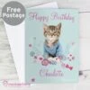 Personalised Rachael Hale Cute Kitten Card 2 Personalised Rachael Hale Cute Kitten Card -Personalise Store gc00547
