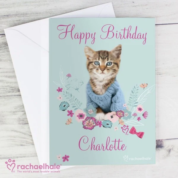 Personalised Rachael Hale Cute Kitten Card 8 Personalised Rachael Hale Cute Kitten Card - Image 6