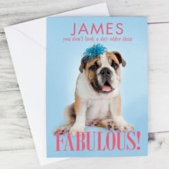 Personalised Rachael Hale Fabulous Birthday Card 18 Personalised Rachael Hale Fabulous Birthday Card -Personalise Store gc00559 7