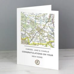 Personalised Present Day Map Compass Card 11 Personalised Present Day Map Compass Card -Personalise Store gc00593 2