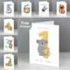 Personalised Animal Birthday Card 2 Personalised Animal Birthday Card -Personalise Store gc00684