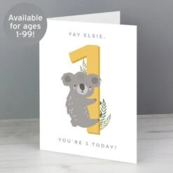 Personalised Animal Birthday Card 12 Personalised Animal Birthday Card -Personalise Store gc00684 2