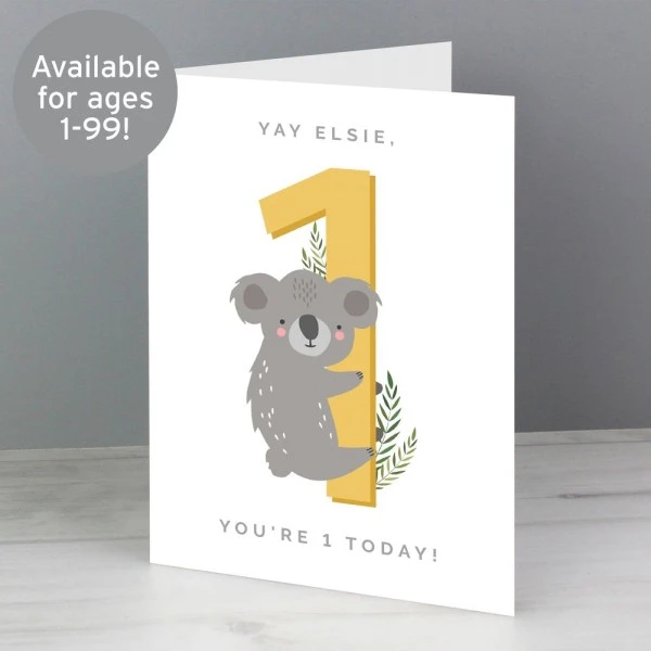 Personalised Animal Birthday Card 5 Personalised Animal Birthday Card - Image 3