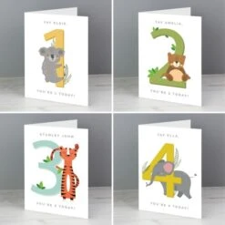 Personalised Animal Birthday Card 13 Personalised Animal Birthday Card -Personalise Store gc00684 3