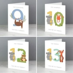 Personalised Animal Birthday Card 15 Personalised Animal Birthday Card -Personalise Store gc00684 5