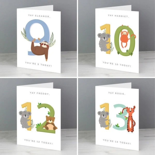 Personalised Animal Birthday Card 8 Personalised Animal Birthday Card - Image 6