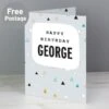 Personalised Geo Birthday Card 1 Personalised Geo Birthday Card -Personalise Store gc00708