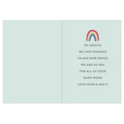 Personalised Rainbow Card 10 Personalised Rainbow Card -Personalise Store gc00718 2