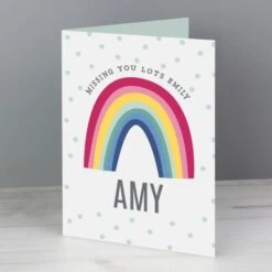 Personalised Rainbow Card 13 Personalised Rainbow Card -Personalise Store gc00718 5