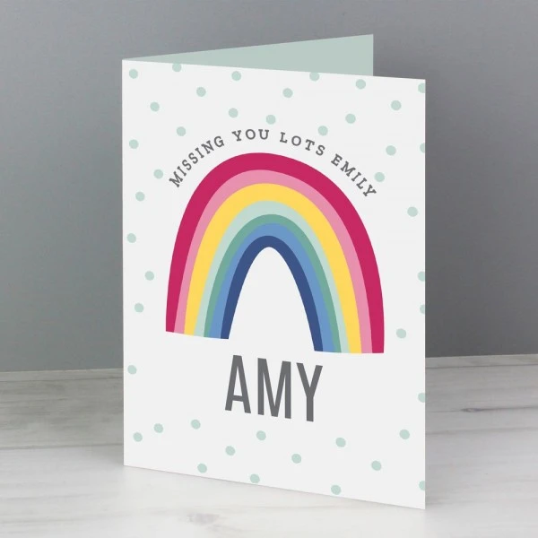 Personalised Rainbow Card 8 Personalised Rainbow Card - Image 6