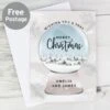 Personalised Christmas Snow Globe Card 1 Personalised Christmas Snow Globe Card -Personalise Store gc00721