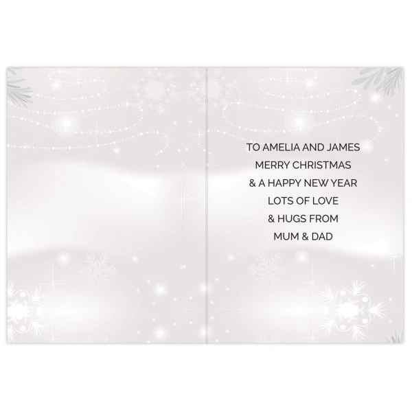 Personalised Christmas Snow Globe Card 7 Personalised Christmas Snow Globe Card - Image 5