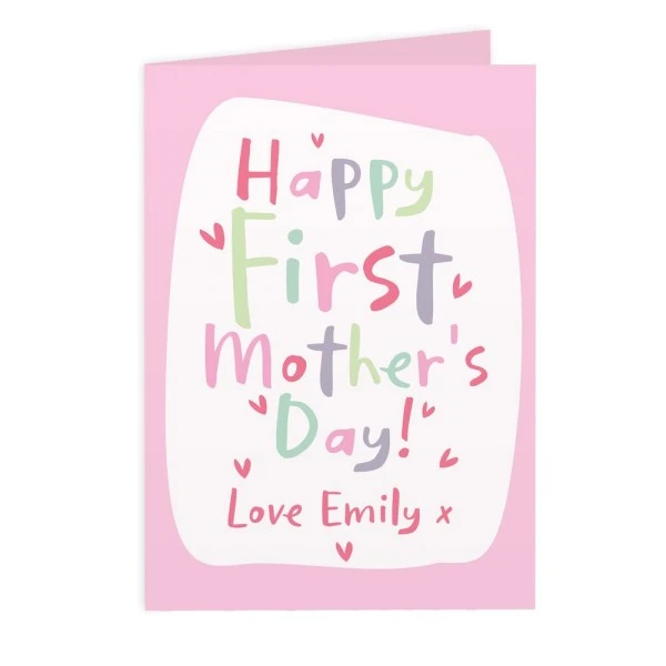 Personalised Happy First Mother's Day Card 4 Personalised Happy First Mother's Day Card - Image 2