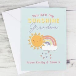 Personalised You Are My Sunshine Card 14 Personalised You Are My Sunshine Card -Personalise Store gc00754 4