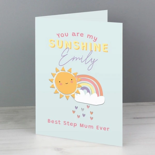 Personalised You Are My Sunshine Card 8 Personalised You Are My Sunshine Card - Image 6