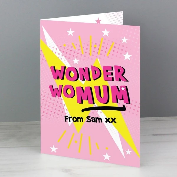 Personalised Wonder WoMum Card 6 Personalised Wonder WoMum Card - Image 4