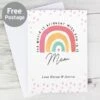 Personalised You Make The World Brighter Rainbow Card -Personalise Store gc00758