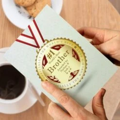 Personalised Number 1 Medal Card 15 Personalised Number 1 Medal Card -Personalise Store gc00811 5