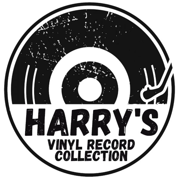 Personalised 12 Inch Record Storage Box - Black Cloth With White Leather Trim - Half Record Sticker 6 Personalised 12 Inch Record Storage Box - Black Cloth With White Leather Trim - Half Record Sticker - Image 4