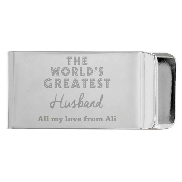 Personalised "World's Greatest" Money Clip 7 Personalised "World's Greatest" Money Clip - Image 5