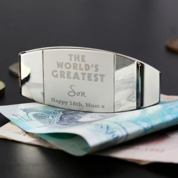 Personalised "World's Greatest" Money Clip 9 Personalised "World's Greatest" Money Clip - Image 7