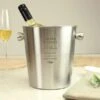 Personalised Free Text Stainless Steel Ice Bucket 2 Personalised Free Text Stainless Steel Ice Bucket -Personalise Store p0104i47