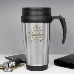Personalised Amazing Teacher Travel Mug 10 Personalised Amazing Teacher Travel Mug -Personalise Store p0104l18 3
