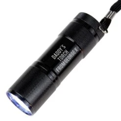 Personalised Free Text Mini Torch -Personalise Store p0104m89 4