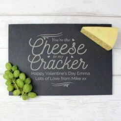 Personalised Cheese To My Cracker Slate Cheese Board -Personalise Store p0105a58 3