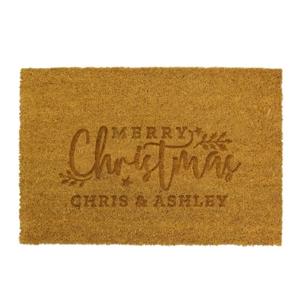 Personalised Christmas Rectangle Indoor Doormat 7 Personalised Christmas Rectangle Indoor Doormat - Image 5