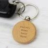 Personalised Wooden Keyring 2 Personalised Wooden Keyring -Personalise Store p0111b28