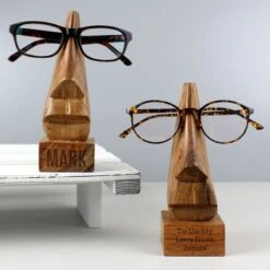 Personalised Wooden Nose-Shaped Glasses Holder 17 Personalised Wooden Nose-Shaped Glasses Holder -Personalise Store p0111c87 6