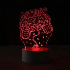 Personalised Name Gaming LED Colour Changing Night Light 13 Personalised Name Gaming LED Colour Changing Night Light -Personalise Store p0113165 3