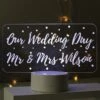 Personalised Polka-dot Message LED Colour Changing Night Light 1 Personalised Polka-dot Message LED Colour Changing Night Light -Personalise Store p0113a27