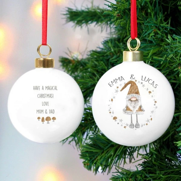 Personalised Christmas Gonk Bauble 5 Personalised Christmas Gonk Bauble - Image 3