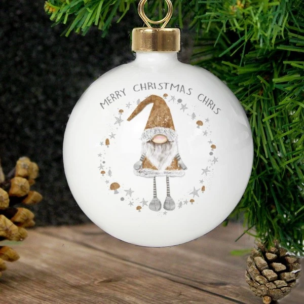 Personalised Christmas Gonk Bauble 6 Personalised Christmas Gonk Bauble - Image 4