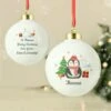 Personalised Christmas Penguin Bauble 1 Personalised Christmas Penguin Bauble -Personalise Store p0305i33