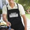 Personalised BBQ & Grill Black Apron -Personalise Store p0510e09