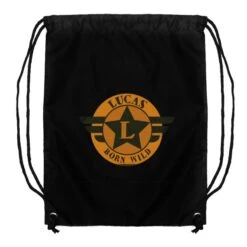 Personalised Badge Black Kit Bag -Personalise Store p0510j31 4