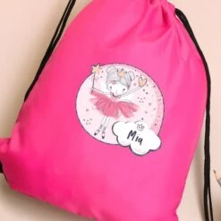 Personalised Fairy Pink Kit Bag 12 Personalised Fairy Pink Kit Bag -Personalise Store p0510j34 5
