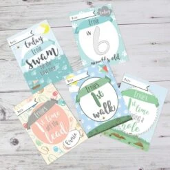 Personalised Puppy Cards: For Milestone Moments 12 Personalised Puppy Cards: For Milestone Moments -Personalise Store p0512aa10 2