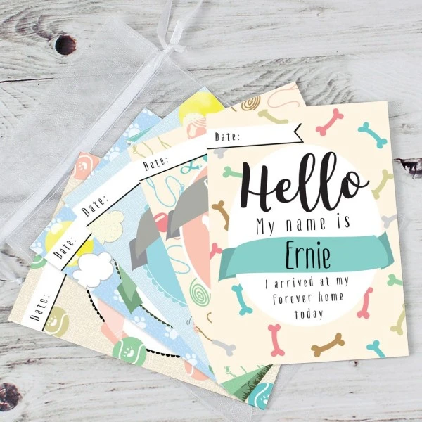 Personalised Puppy Cards: For Milestone Moments 7 Personalised Puppy Cards: For Milestone Moments - Image 5