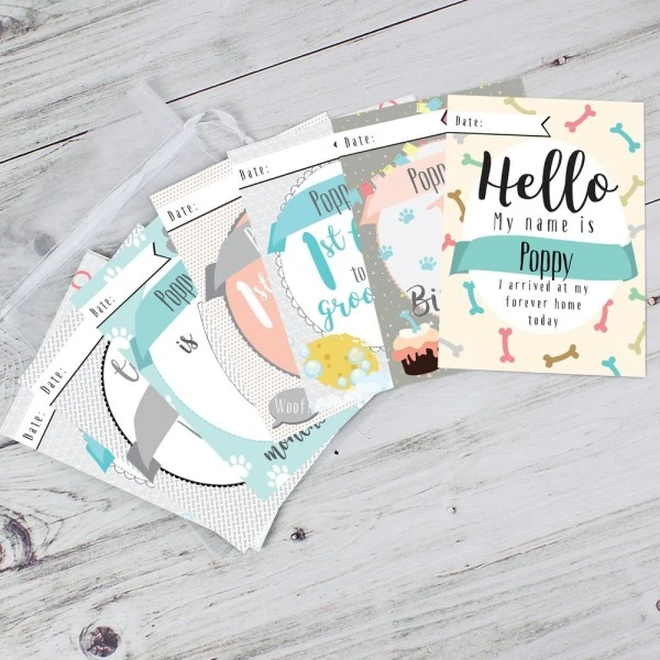 Personalised Puppy Cards: For Milestone Moments 9 Personalised Puppy Cards: For Milestone Moments - Image 7