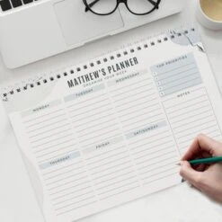 Personalised Abstract A4 Desk Planner 14 Personalised Abstract A4 Desk Planner -Personalise Store p0512ae01 5